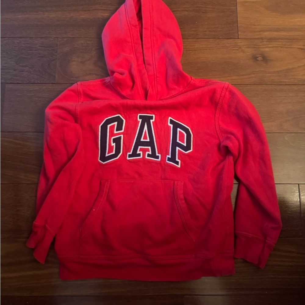 GAP Kids Bright Red Hoodie